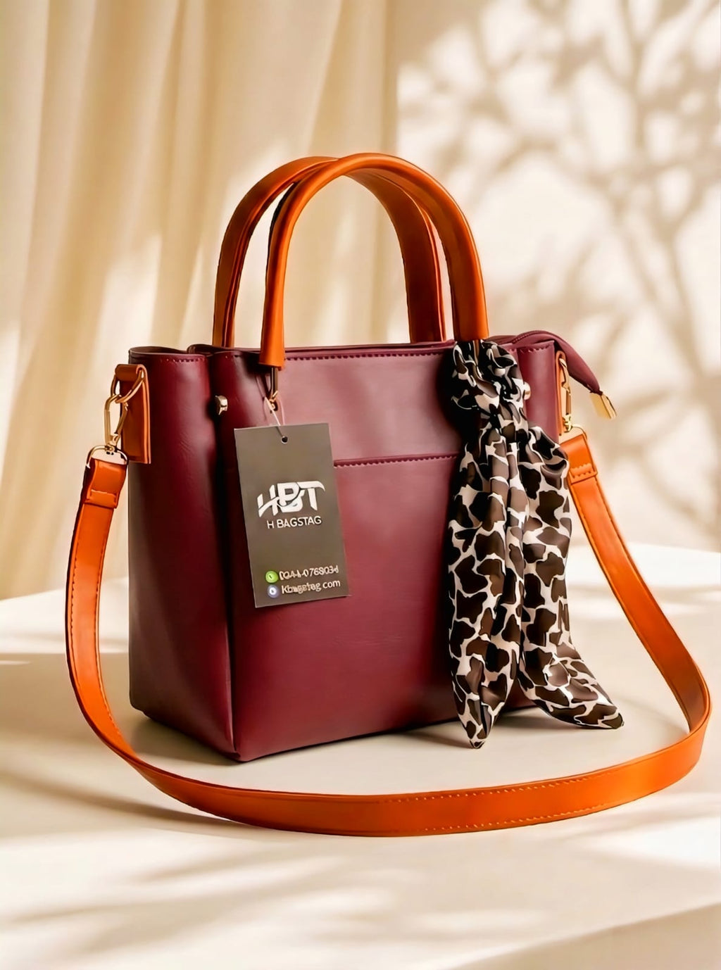Women Shoulder Bag – Soft Synthetic Leather (9x12) - 5564