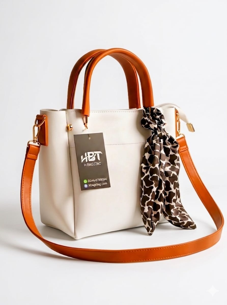 Fashion Fiesta Shoulder Bag – Soft Leather Elegance (Code 5551)