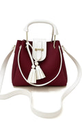Fashion Fiesta Shoulder Bag – Soft Leather Elegance (Code 5551)