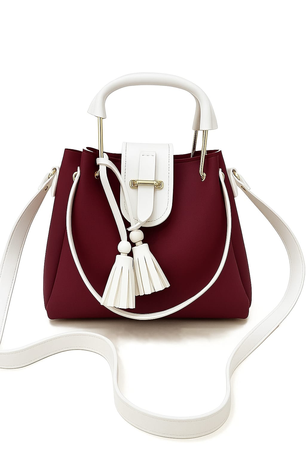 Fashion Fiesta Shoulder Bag – Soft Leather Elegance (Code 5551)