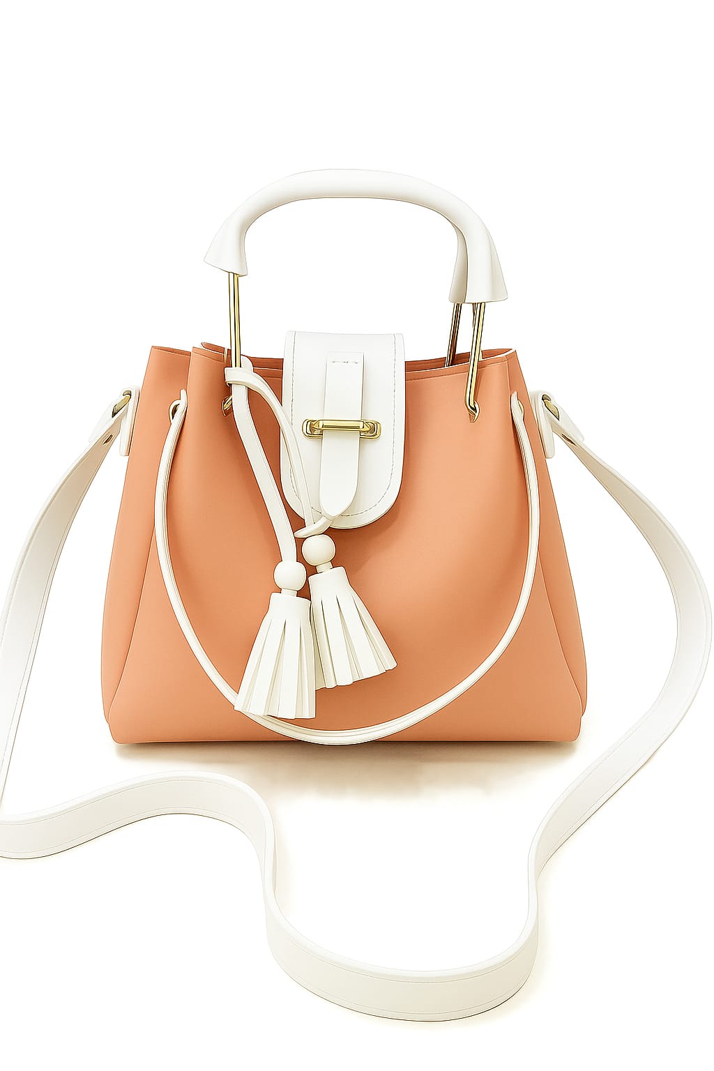 Fashion Fiesta Shoulder Bag – Soft Leather Elegance (Code 5551)