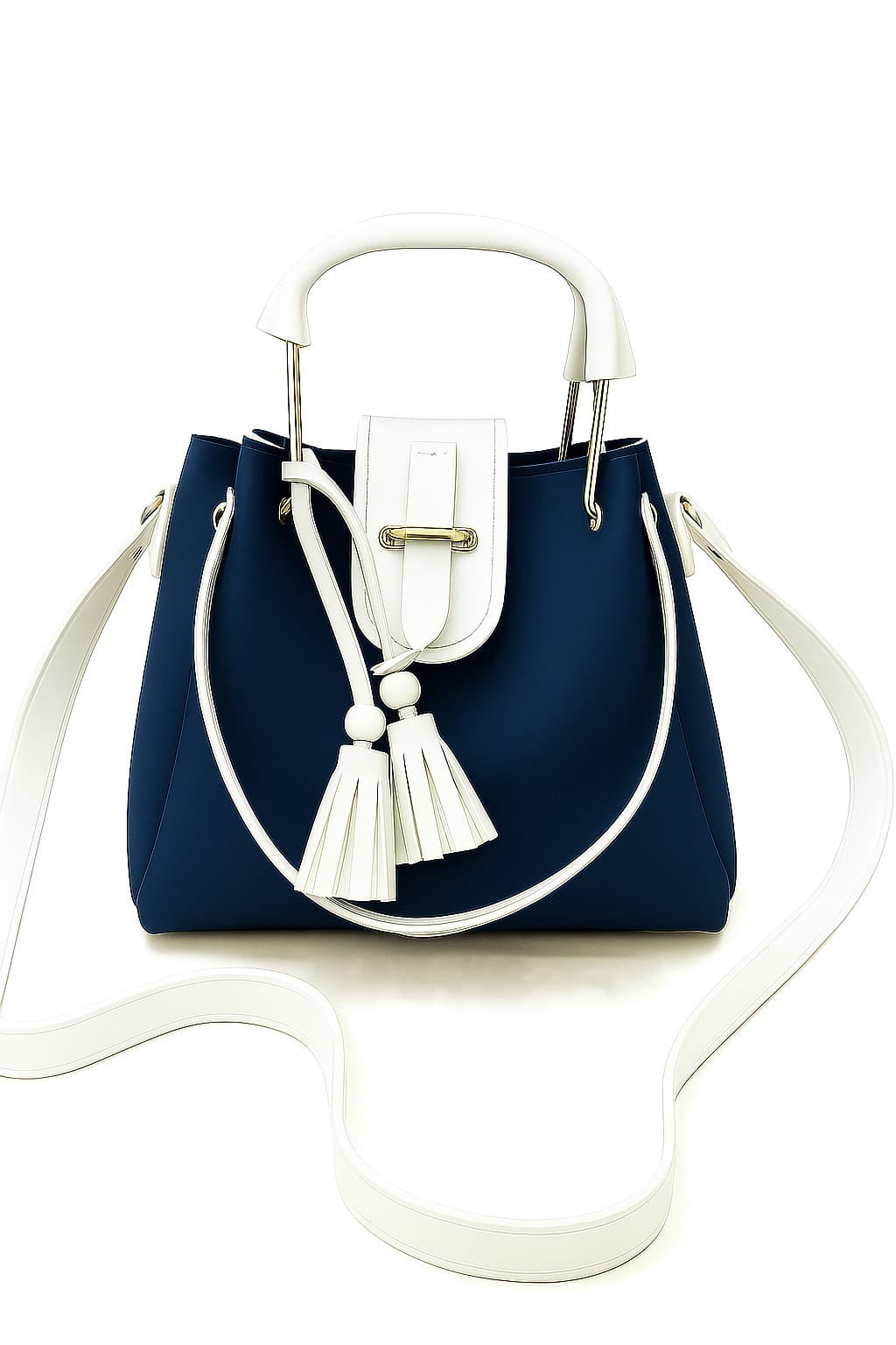 Fashion Fiesta Shoulder Bag – Soft Leather Elegance (Code 5551)