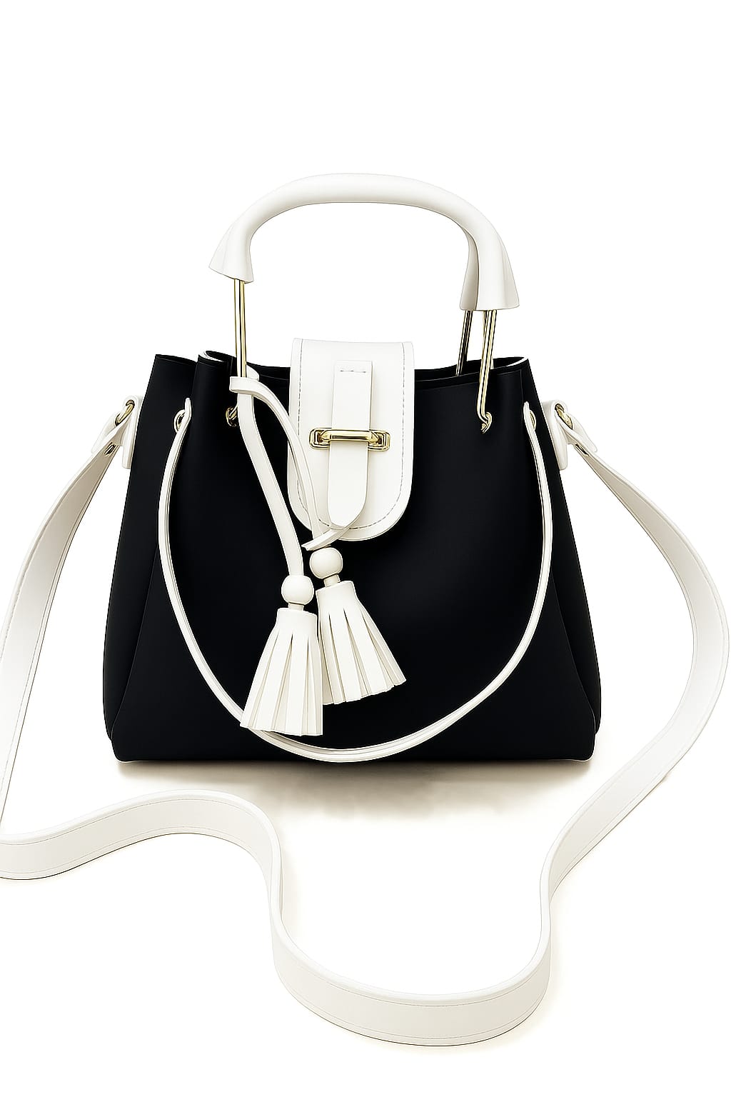 Fashion Fiesta Shoulder Bag – Soft Leather Elegance (Code 5551)